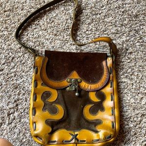vintage leather bag